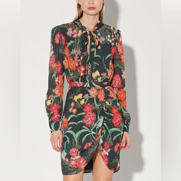 Walter Baker Willette Dress Rain Forest Size 2 NWOT - Picture 1 of 12